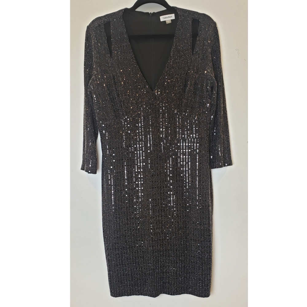 Gorgeous Sequin Calvin Klein Dress